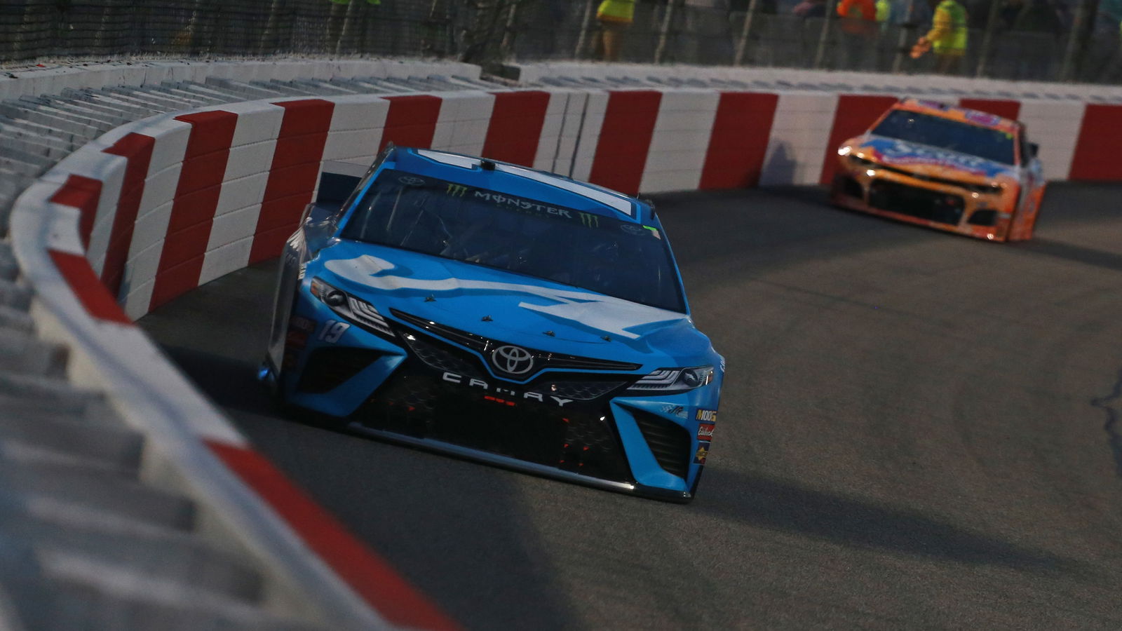 Truex holds off Logano for first short track win